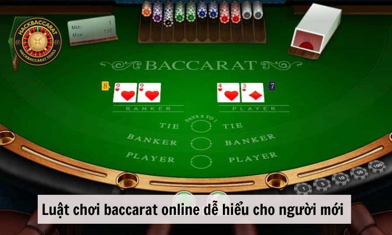 Luật chơi baccarat online dễ hiểu cho người mới
